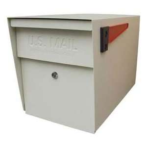  Mail Boss Locking Security Curbside Mailbox White: Home 