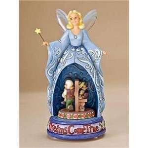  Disney Jim Shore Pinocchio Blue Fairy Dreams Come True 