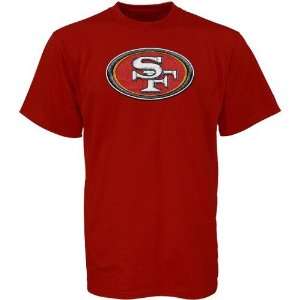    San Francisco 49ers Cardinal Logo Tech T shirt: Sports & Outdoors