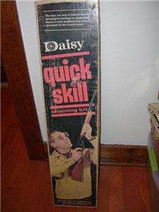 Old Daisy Quick Skill Shooting Kit Toy Gun BOX + Accs / XLNT Condition 