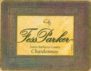 Fess Parker Santa Barbara Chardonnay 2005 