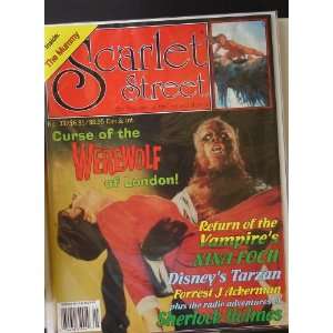 Scarlet Street Magazine #33 Curse Of The Werewolf Cover