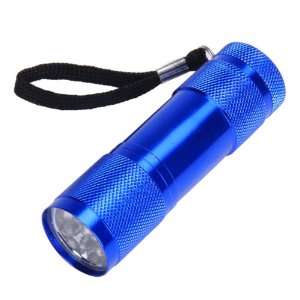 11000MCD Mini 9 Led Bright Torch Flashlight Lamp   Blue:  