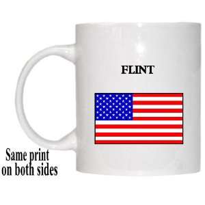  US Flag   Flint, Michigan (MI) Mug 