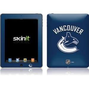   Canucks Solid Background skin for Apple iPad