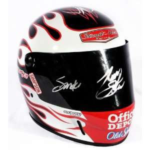  Tony Stewart Signed Helmet w/ Smoke Inscription   PSA/DNA 