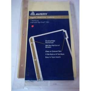 Avery CI 211 5 Aigner Gold Line Indexes 5 Tabs Per Set 6 (W) x 9 1/2 