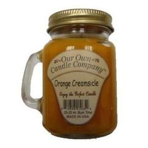  Orange Creamsicle Mini Mason Jar Candle 3.5 Oz