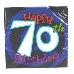  Happy 70th Birthday Napkins Luncheon Pkg of 16 Health 