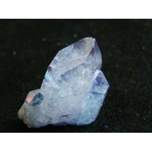   Blue Aqua Aura Quartz Left Activation Crystal Cluster: Everything Else