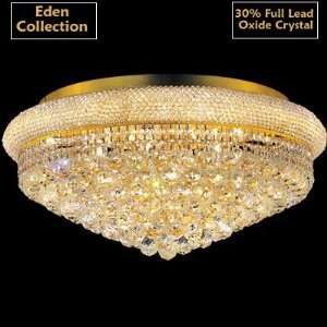   Ceiling Light Solid Brass Lead Oxide Crystal: Home Improvement