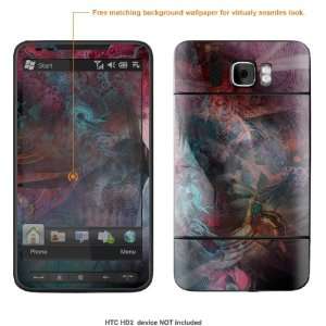 Protective Decal Skin Sticker for T Mobile HTC HD2 case 