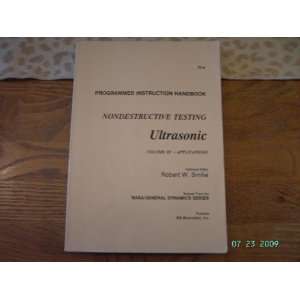  Nondestructive Testing Ultrasonic Volume III 