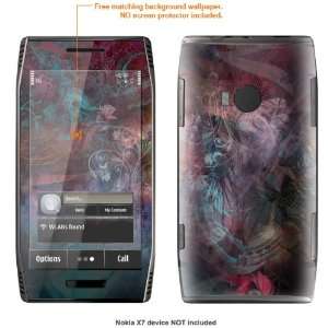   Decal Skin STICKER for Nokia X7 case cover X7 241 Electronics