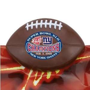   Giants Super Bowl XLII Champions Football Chip Clip