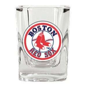  Boston Red Sox 2 oz Square Shot Glass: Sports & Outdoors