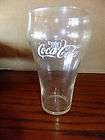 old vintage antique coca cola high ball glass white letters 6 tall 