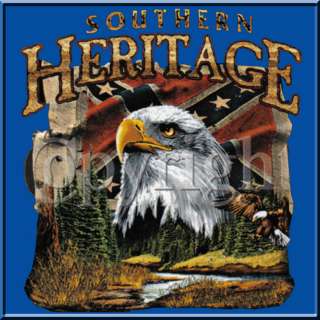 SH Eagle Confederate Heritage Rebel Flag Sport/Polo Shirt S,M,L,XL,2X 