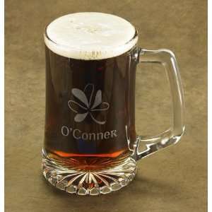  Personalized Shamrock Beer Mug (25 oz.)