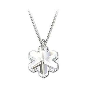  Swarovski Crystal Snowflake Pendant Jewelry