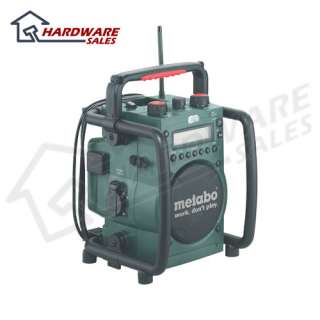 Metabo RC14.4 18 14.4 18 Volt Jobsite Radio/Charger  