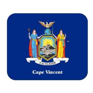  US State Flag   Cape Vincent, New York (NY) Mouse Pad 