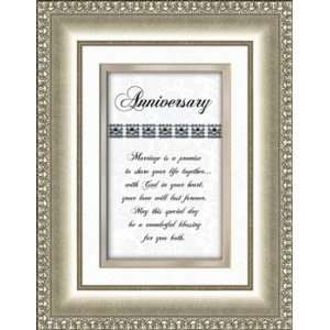  Wedding Anniversary Gift Framed Verse Picture Print 