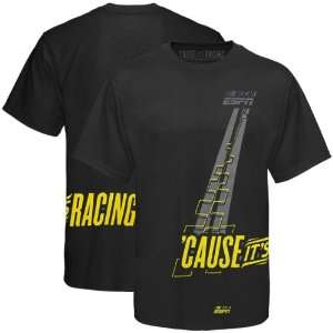  Black ESPN/NASCAR Cause Its Racing T shirt