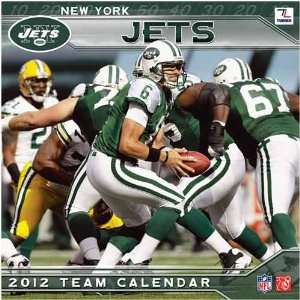  Turner New York Jets 2012 12 x12 Wall Calendar Sports 