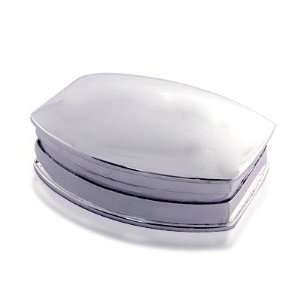   Sterling Silver Plain Pill Box  Arts, Crafts & Sewing