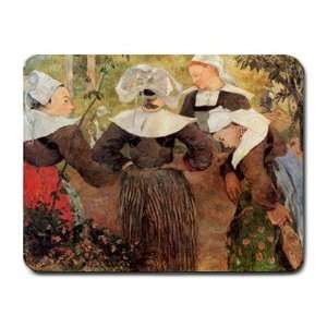  The Dance Of Women Of Breton By Paul Gauguin Mouse Pad 