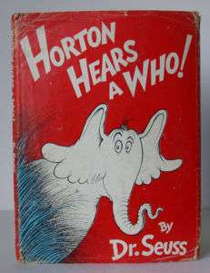 DR. SEUSS Horton Hears a Who FIRST EDITION  