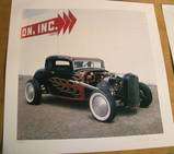 Limited George Barris Print Signed & Numbered 32 Ford  
