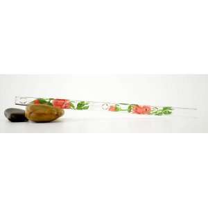  Hall Crystal Flutes   Piccolo in D   Rose w/Green 