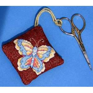  Butterfly Scissor Fob   Cross Stitch Pattern: Arts, Crafts 