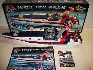 Mega Bloks 9745 Wave Breaker Pro Builders Collectors Se  