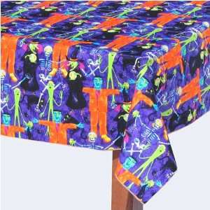 Halloween Monsters Cafe Table Cloth