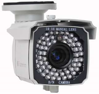 Outdoor 700TVL Day Night Vision Security Camera 65LED 8~20mm Varifocal 
