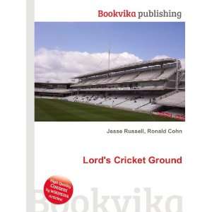  Lords Cricket Ground Ronald Cohn Jesse Russell Books