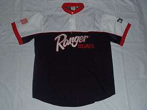 Ranger Boat Tournament Shirt Red, Black, & White   Sizes L, XL, 2XL 