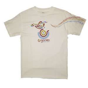  Organika White Birdy T Shirt Size Small