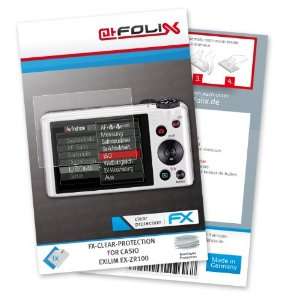  Clear Invisible screen protector for Casio Exilim EX ZR100 / EXZR100 