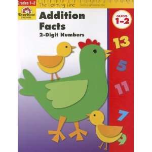  Addition Facts: 2 Digit Numbers, Grades 1 2 (Learning Line 