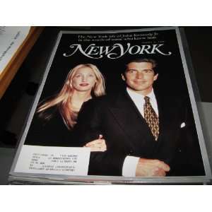   Kennedy Jr. & Carolyn Bessette, August 2 , 1999) New York Books