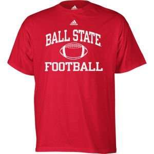  Ball State Cardinals NCAA Football Series T Shirt: Sports 