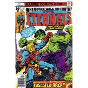   Eternals, When Gods Walk the Earth, V. 1, # 15, Comic Jack Kirby