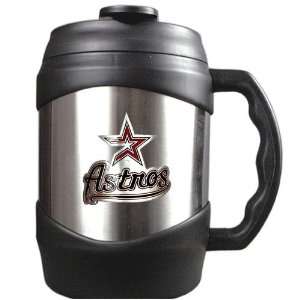 MLB Houston Astros 52oz Stainless Steel Macho Travel Mug:  