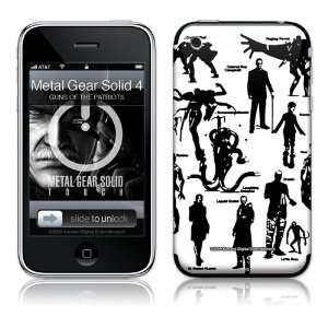  Metal Gear Solid 4 Touch Silhouette iPhone 3G Gelaskins 
