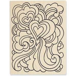  Love Groove   Rubber Stamps Arts, Crafts & Sewing