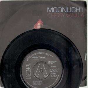  MOONLIGHT 7 INCH (7 VINYL 45) UK RCA 1979 CHERRY VANILLA Music
